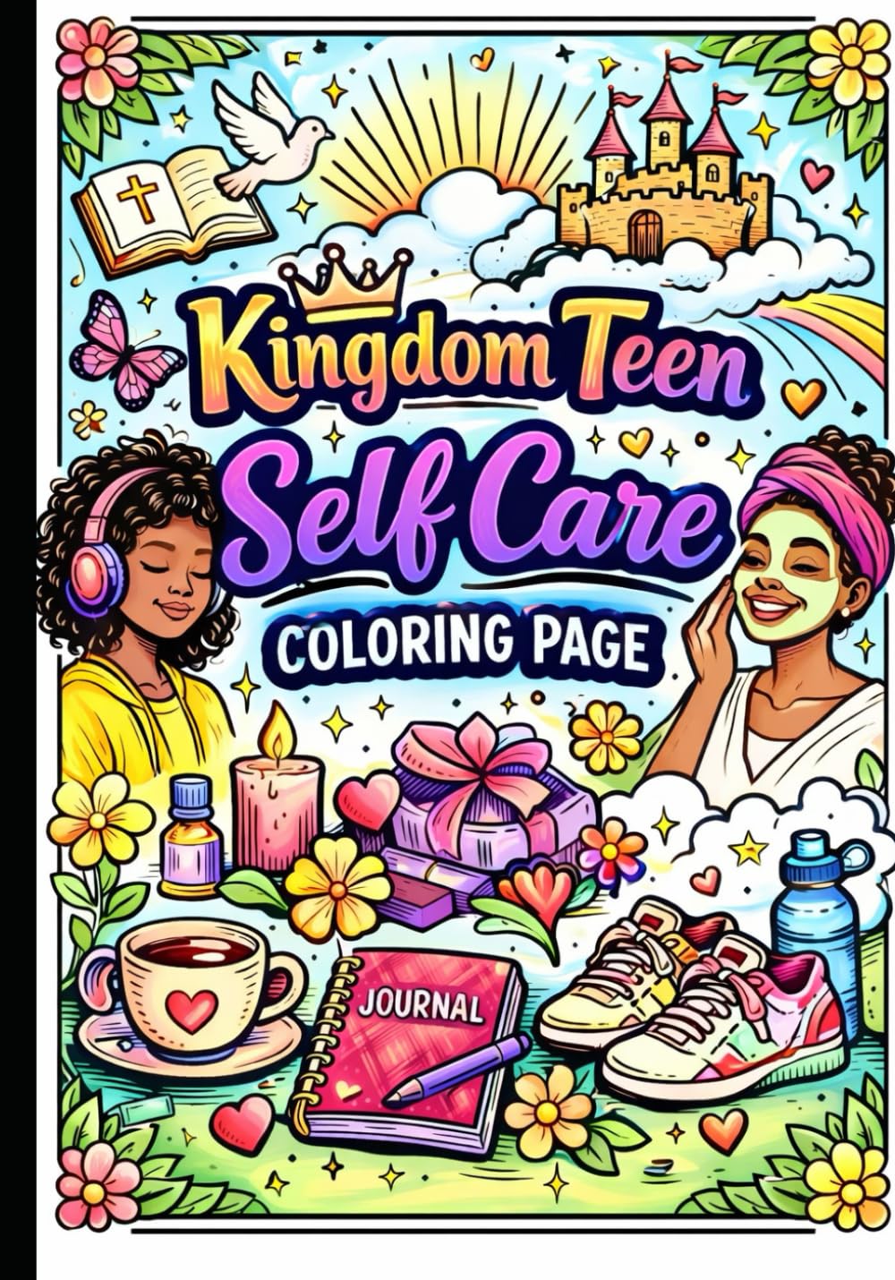 Kingdom Teen Self Care Coloring Page