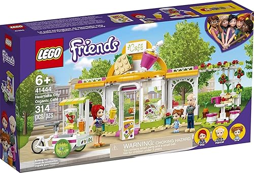 LEGO Friends Heartlake City Organic Café 41444 Kit de construcción para niños Comes Friends Mia, Nuevo 2021 (314 piezas)