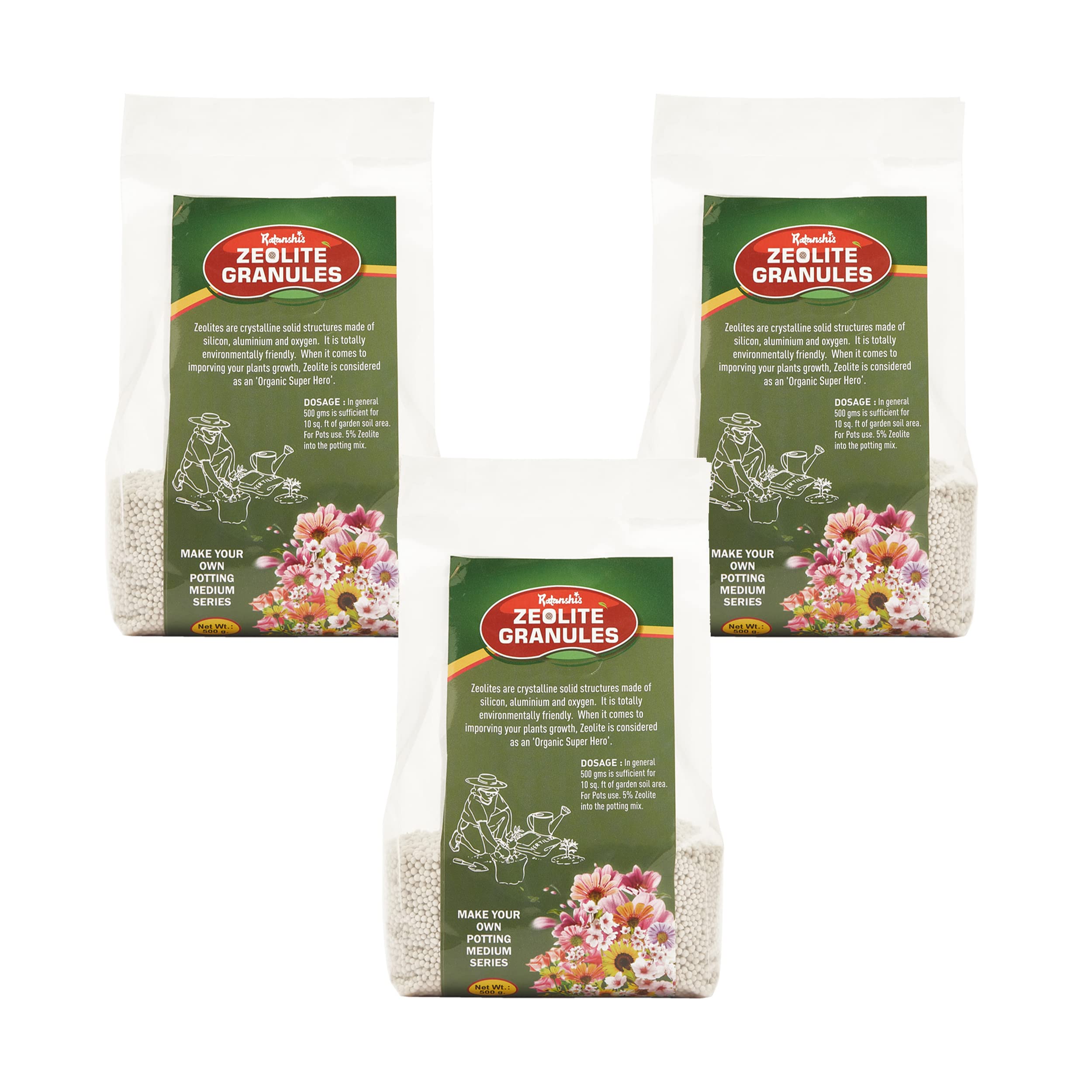 Ratanshi Agro Hortitech Zeolite Granules for All Plants, Horticulture & Home Gardening Potting Mix - 1.5kg (B09KNKCFXJ) Amazon Price History, Amazon Price Tracker