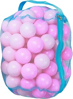 Accurate 6cm Playballs | Soft Pit Balls for Kids | Smooth Surface| No Sharp Edges | Crush Proof | Non-Toxic | Phthalate & BPA Free | Use in Kid or Toddler Ball Pit