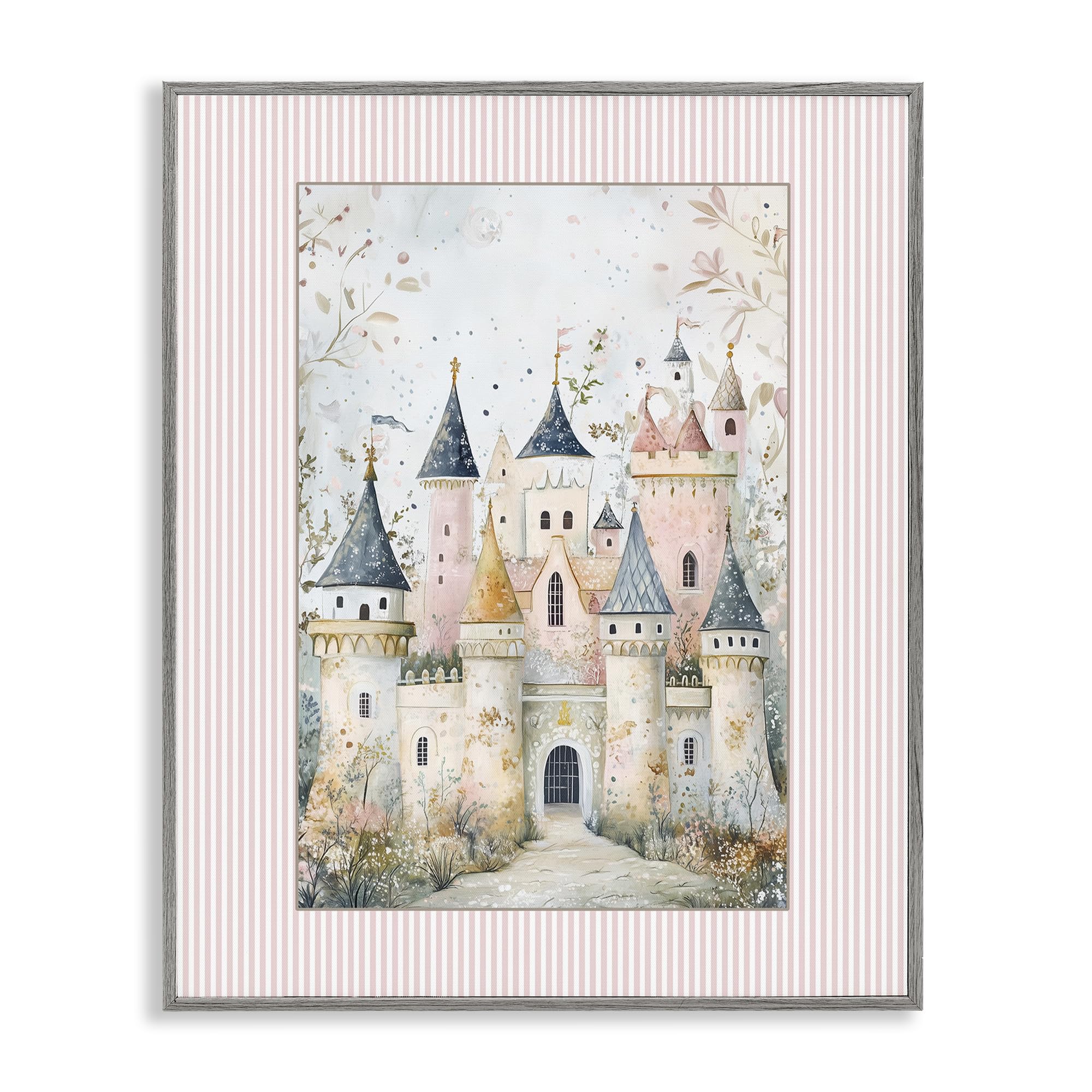 'Enchanted Dreams Castle'| Framed Giclee Art