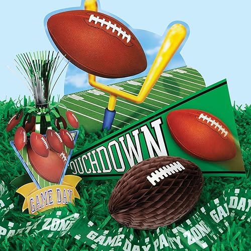 Miniatura 5 de Beistle Juego de 6 tapetes de césped de tejido, 15 x 30 pulgadas, decoraciones de fiesta de Pascua, suministros deportivos y de primavera