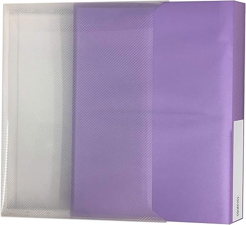Miniatura 4 de Pioneer Photo Albums CF-2 - Álbum de fotos de 72 bolsillos con cubierta de polietileno, color morado