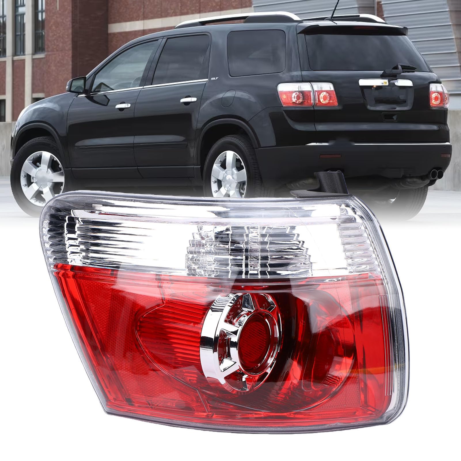 Lampa Tylna Led z czerwoną soczewką do Bezpośredniego Montażu | Obudowa ABS, Tylne światło Stopu, widoczność w Nocy, kompatybilność Sl 2010-2012, Sle Slt 2007-2012