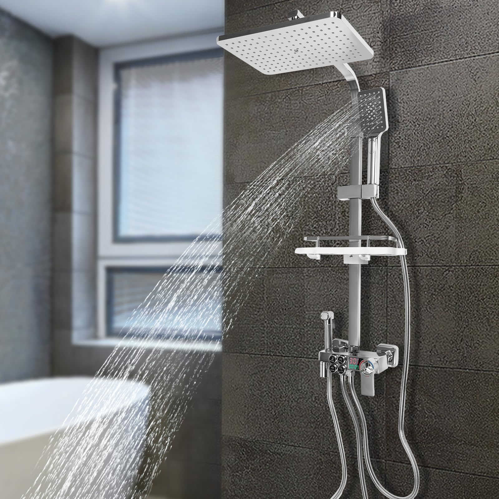 Bidet Griferia Leroy Merlin Ducha Grifo Sustituto Grifo Para Wc