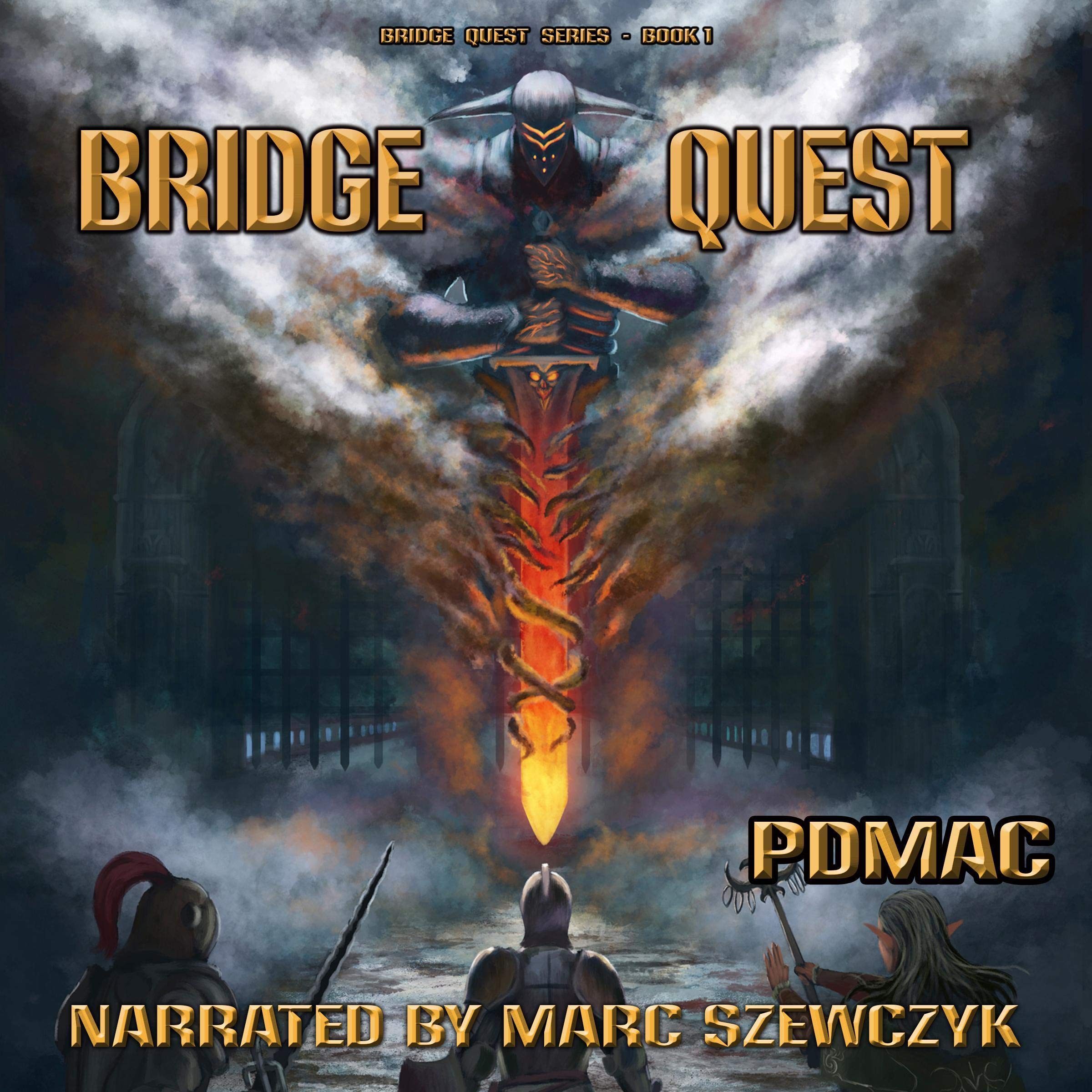 Cover art for Bridge Quest: A GameLit Adventure Series