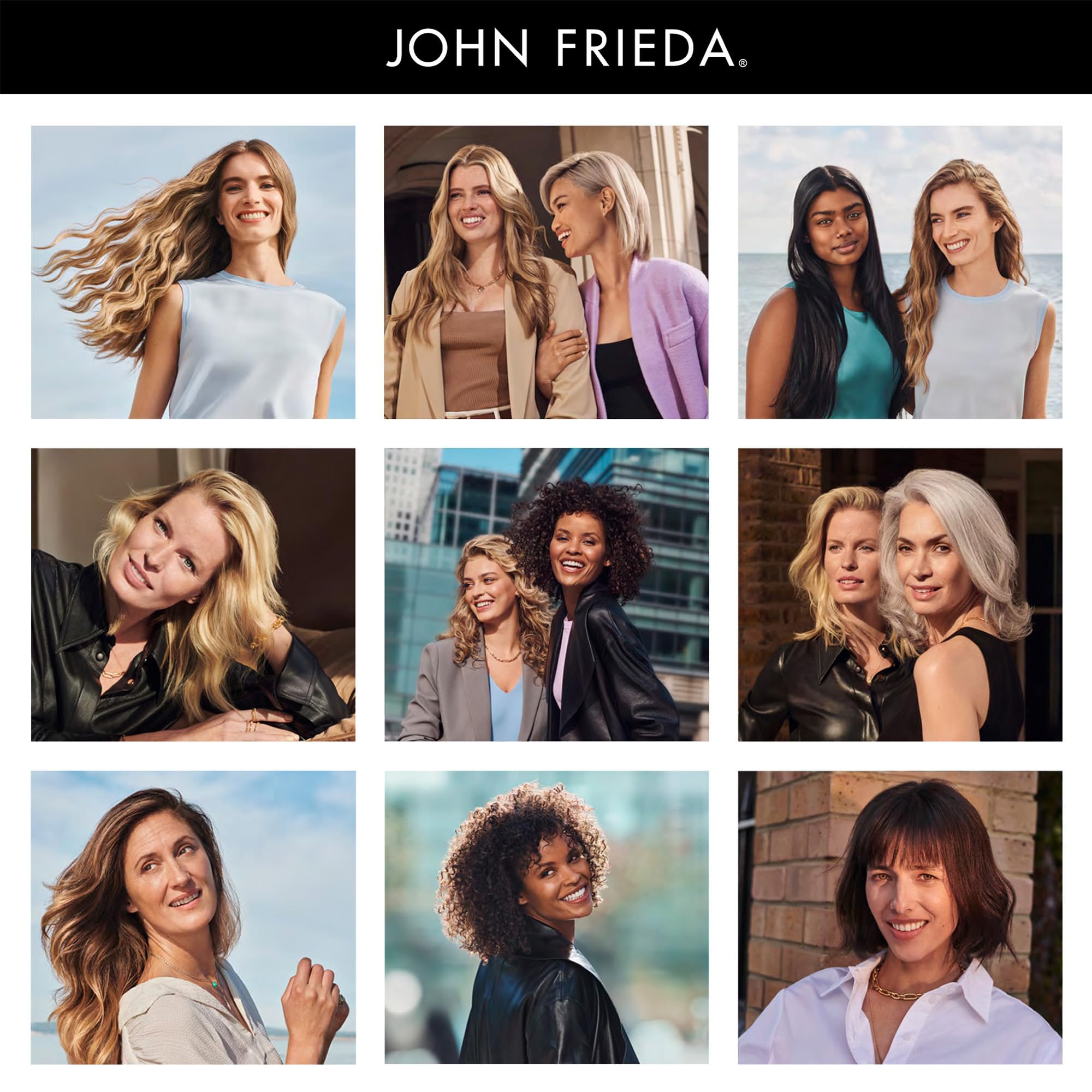 JOHN FRIEDA - Spray Densificador Profiller 150 ml, para Cabellos Finos y Débiles, Fortalece y Densifica, con Biotina y Ácido Hialurónico, Ayuda a Reducir Caída de Cabello Dañado, Protección Térmica