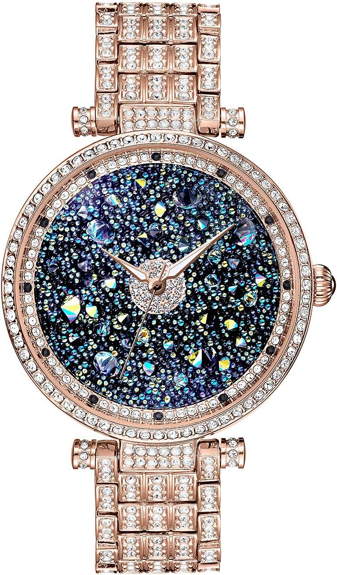 Women Watch Full of Austria Crystal HL639P Rose Gold