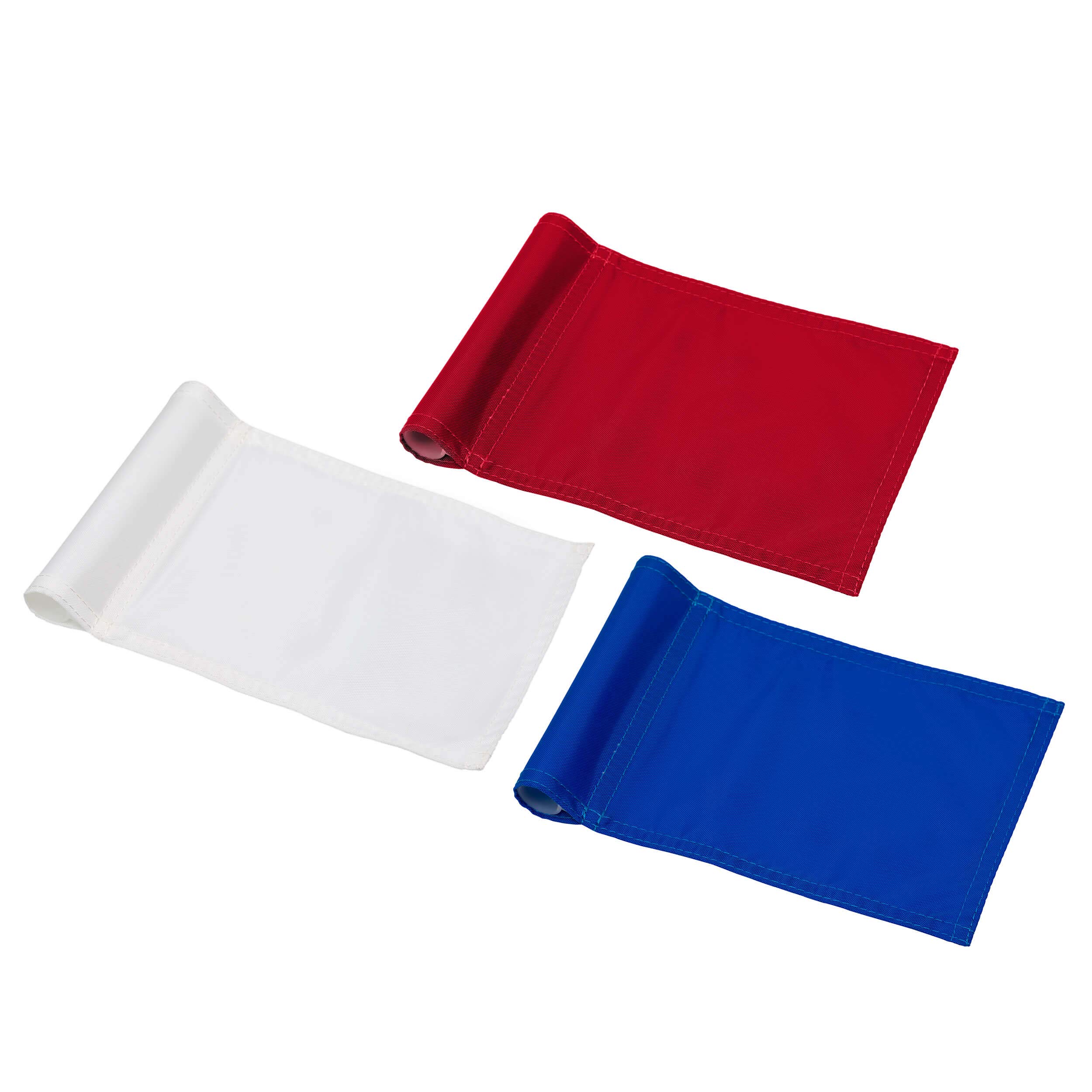 Murray Sporting Goods Golf Hole Cup Flaggen-Set 3-teilig - Mini Golf Flagsticks mit Flagge und Cup zum Putting Greens oder Übung Löcher (Variety)