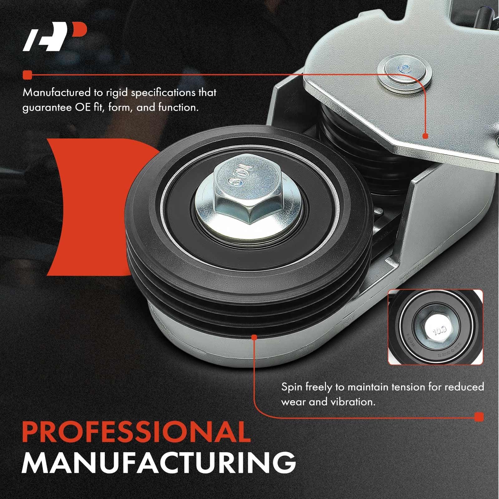 Belt Tensioner - 2006 Cadillac DTS | O'Reilly Auto Parts - Foto 3