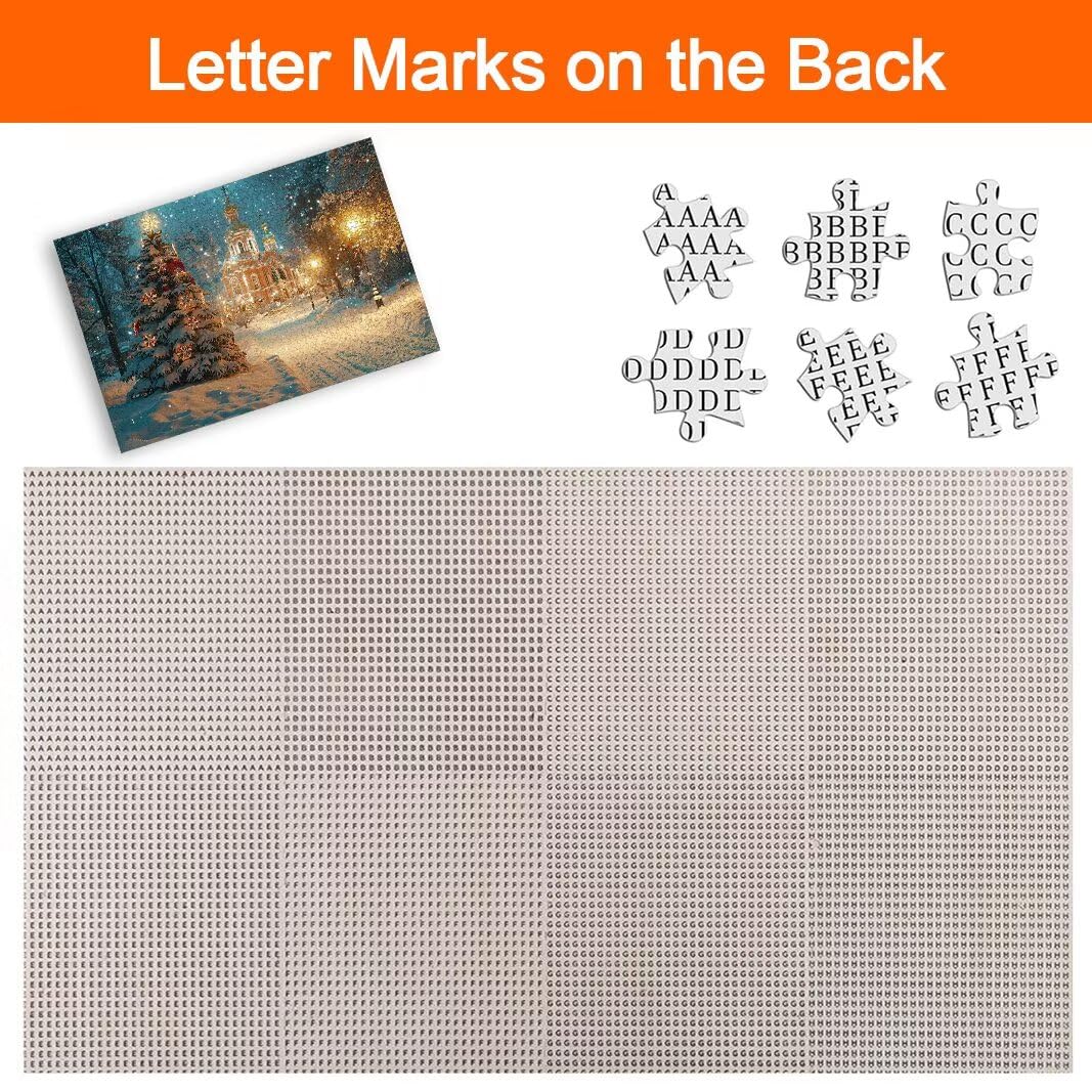 Puzzle Natale, Puzzle 2000 Pezzi Adulti per Decor, Regalo Donna/Uomo -8738