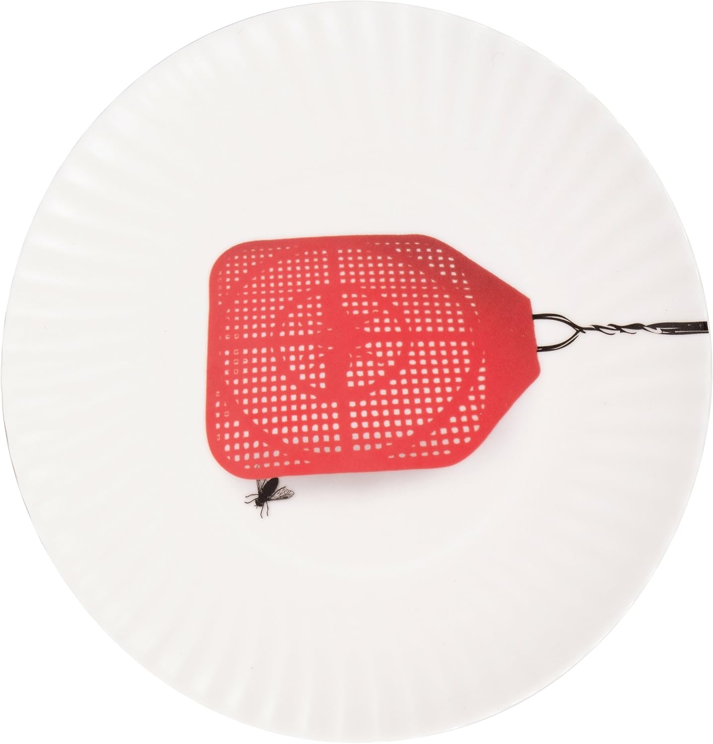 Carson Home Accents Fly Swatter Original RedNek Plate, 9