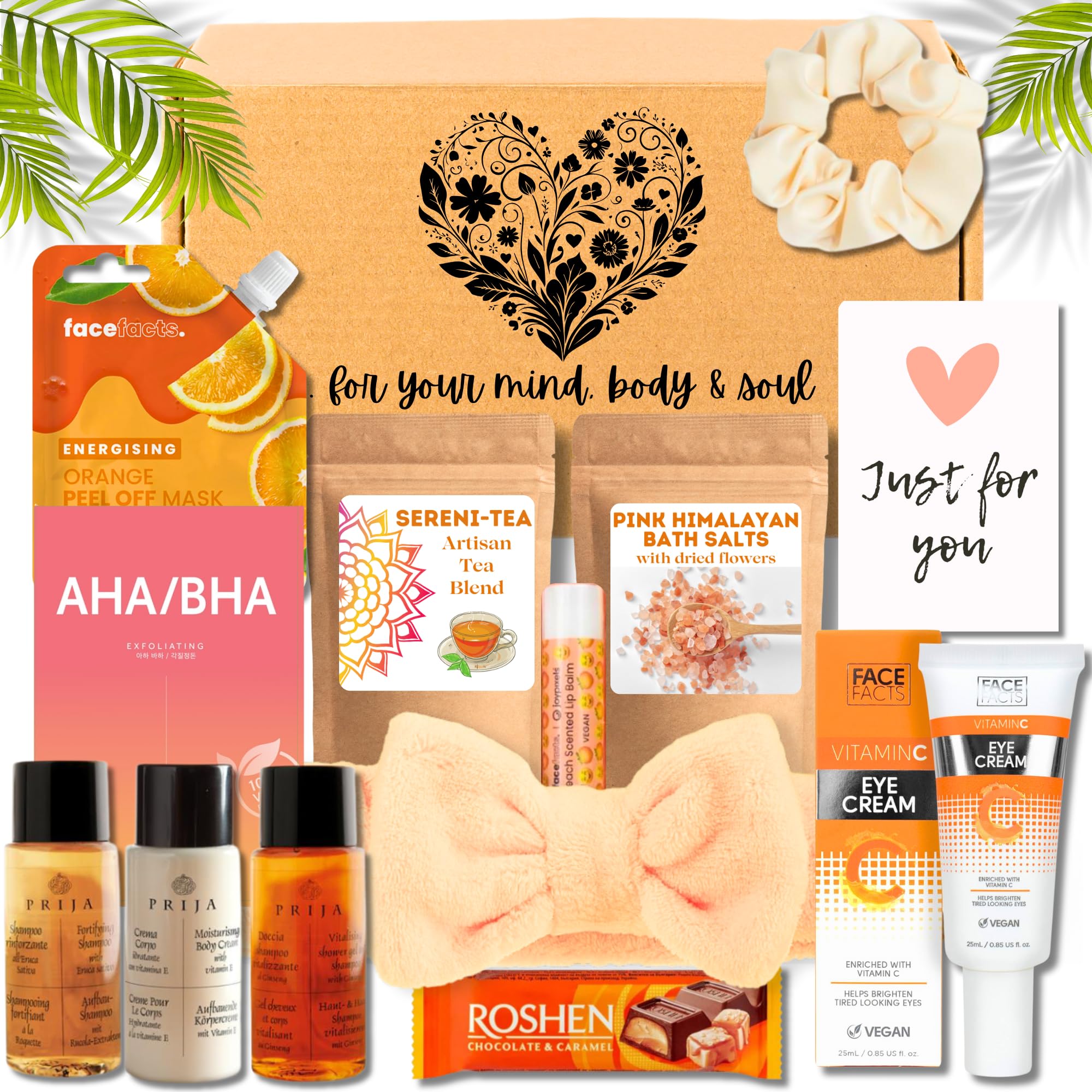 DELUXE ULTIMATE SPA Gift for Woman, Pamper Sets for Women Gifts, Pamper Hamper for Her, Birthday Pampering Spa Sets, Mother’s Day Christmas Anniversary Present
