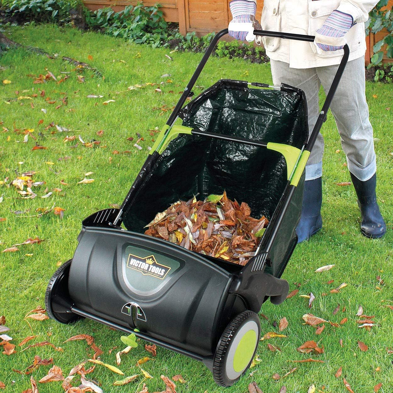 Coopers of Stortford Lawn Leaf Sweeper