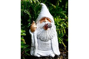 Estefanlo Troll Figurines Naughty Smoking Wizard Gnome