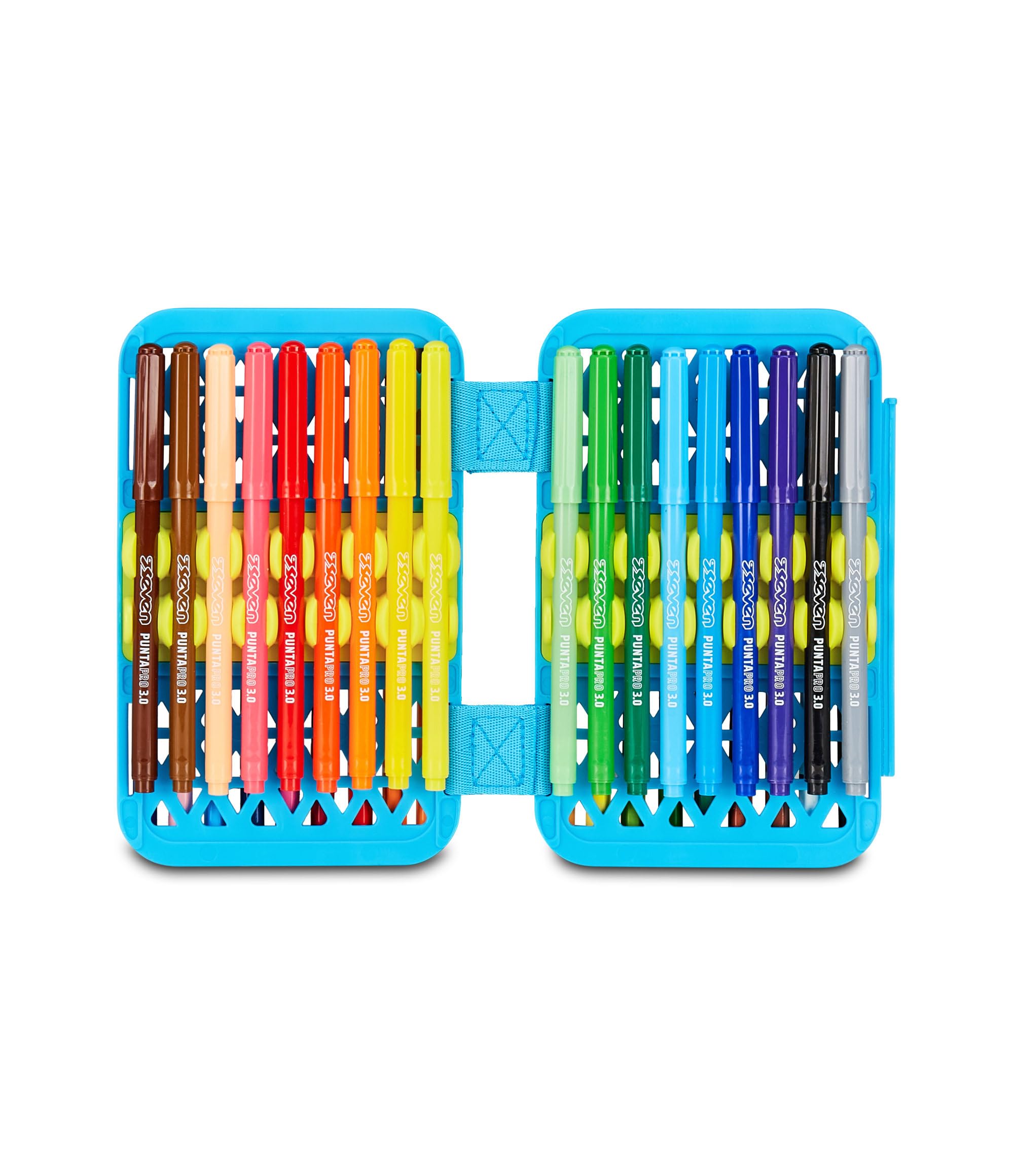 SJ GANG STYLE JAM GANG Astuccio Scuola Speed Pad + Air Tiger, Blu, Portapenne Mono Scomparto con Plance Amovibili, Completo Di Penne, Matite, Colori, Accessori Zaino, Scuola Elementare, Bambino