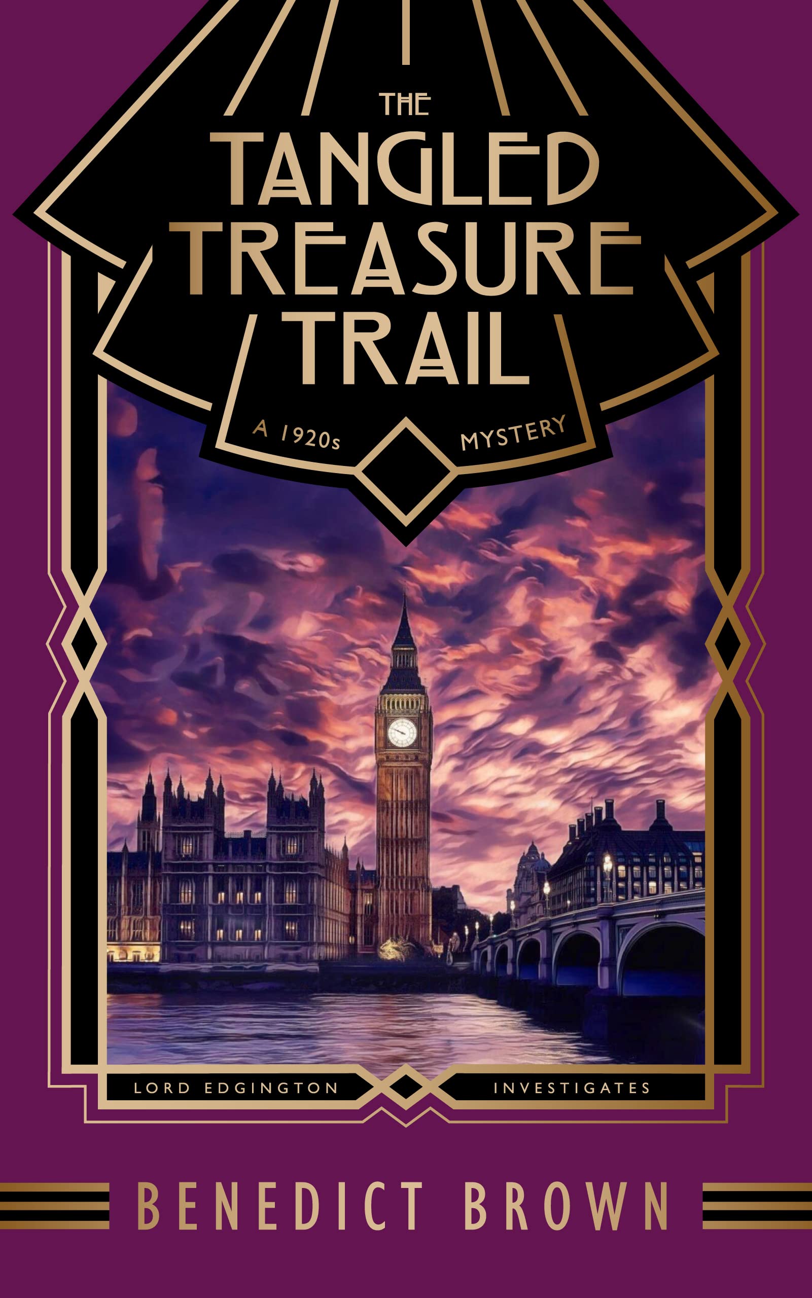 The Tangled Treasure Trail: A 1920s Mystery (Lord Edgington Investigates... Book 5)