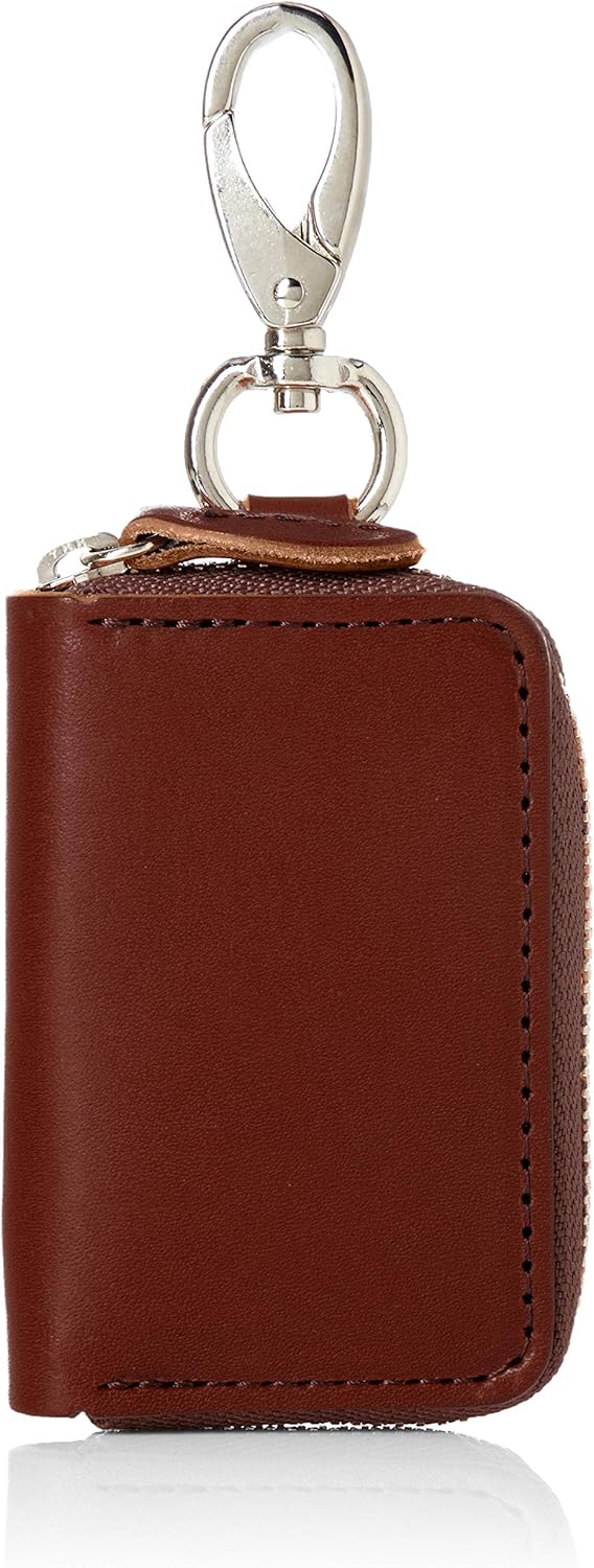 Tachiya H0218QG Tochigi Leather Smart Key Case, darkbrown, One Size