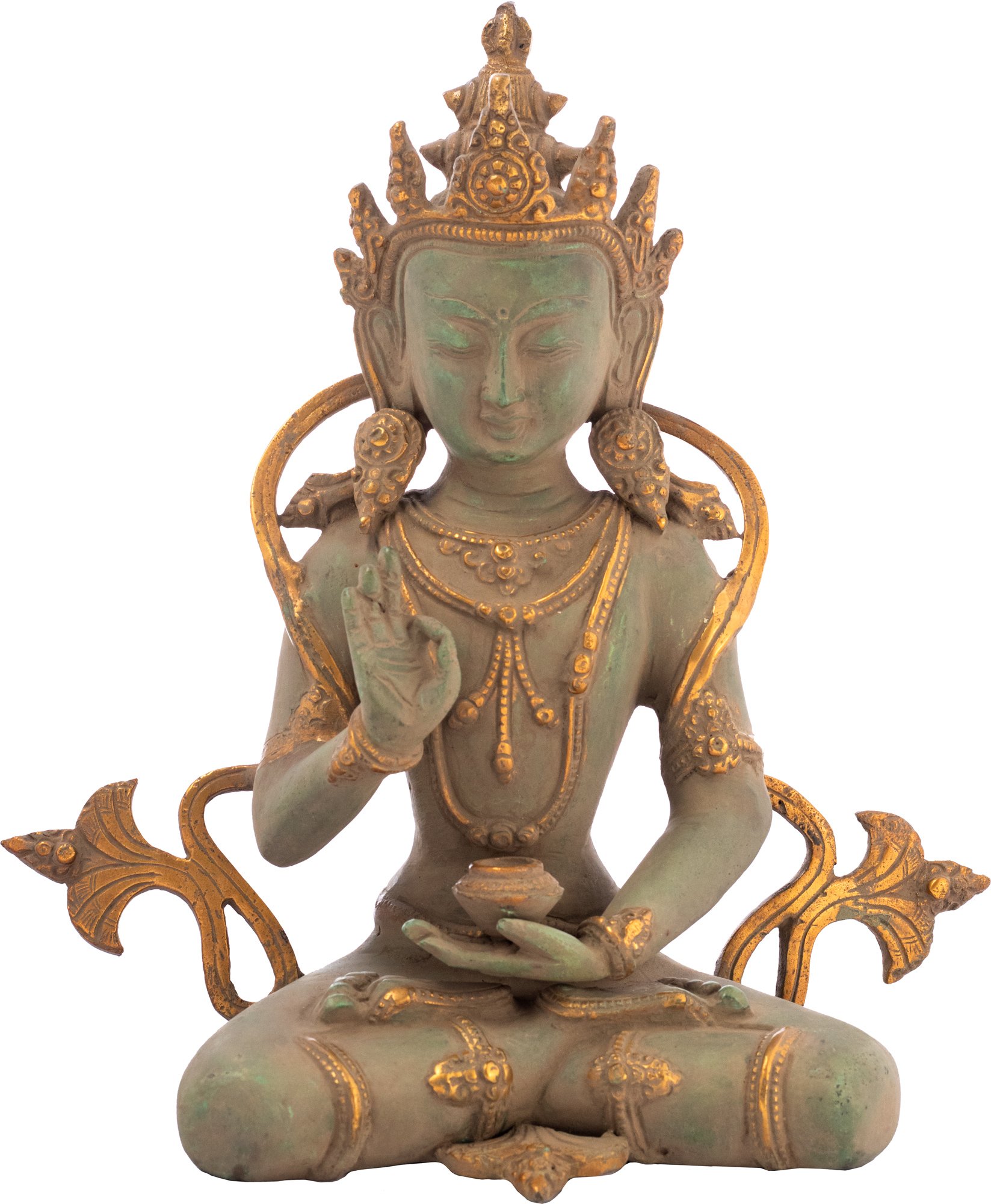 Amazon.co.jp: エキゾチック インディア 王冠 チベット仏教 - 真鍮像