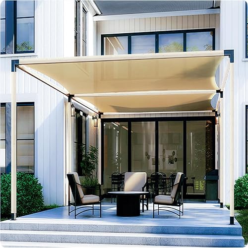 Miniatura 6 de Soportes para pérgola de 4 x 4, kit de herrajes para pérgola Woodworks (4 unidades), soporte de esquina de ángulo recto negro de 3 vías para cenador