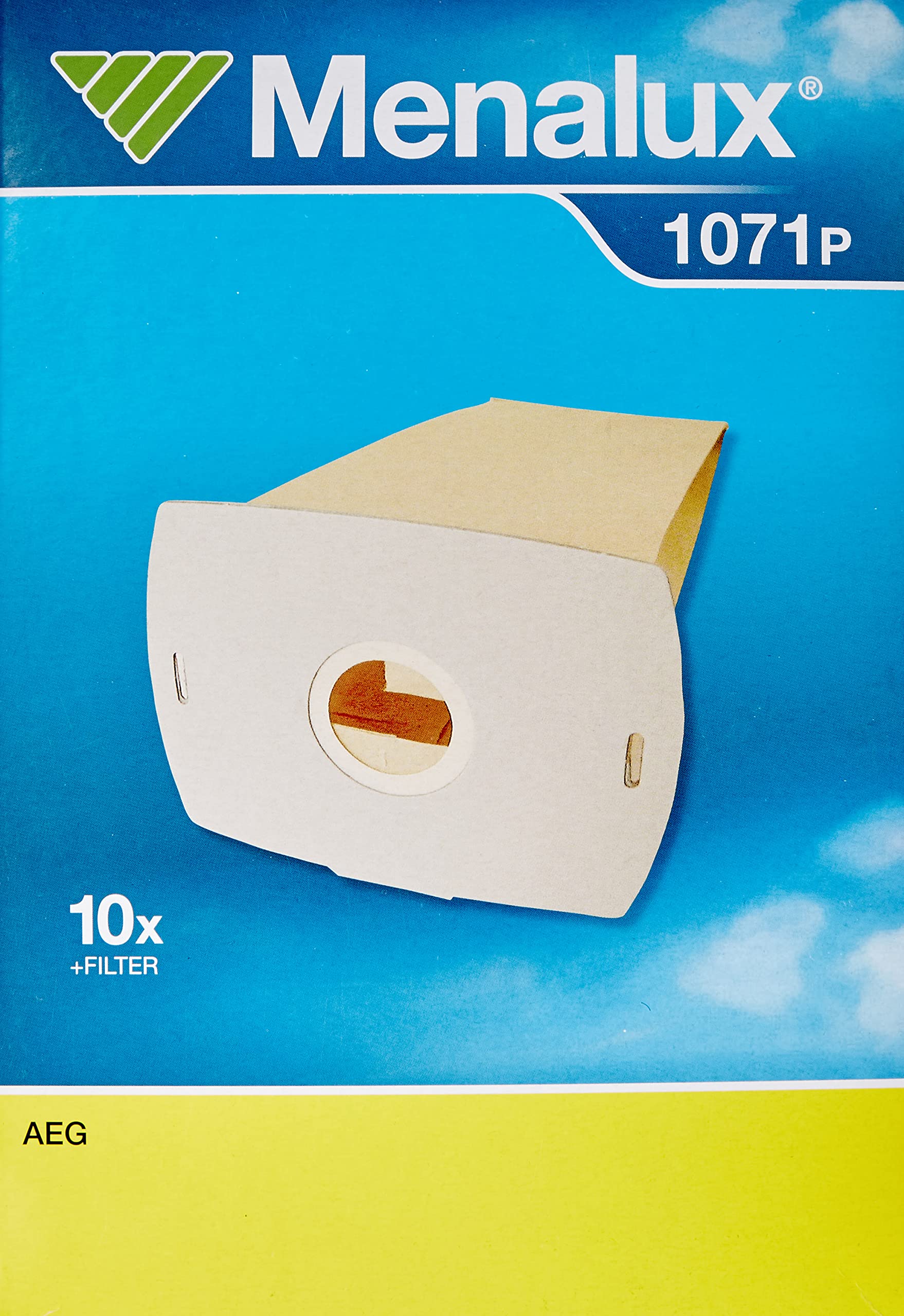 16 Sacchetti Per Aspirapolvere VACS + 4 Filtri - Compatibili Con Menalux 2103, Tessuto Non Tessuto 5 Strati