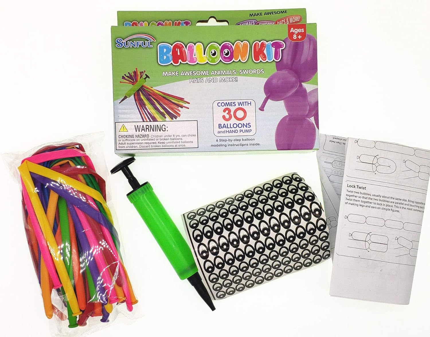 DIY Balloon Animals Modelling Kit Party Fun Activity/Gift for, Teens Boys and Girls