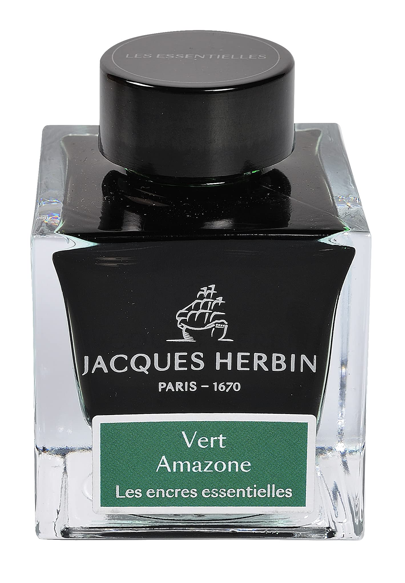 Jacques Herbin Essentials Ink 50ml - Vert Amazone