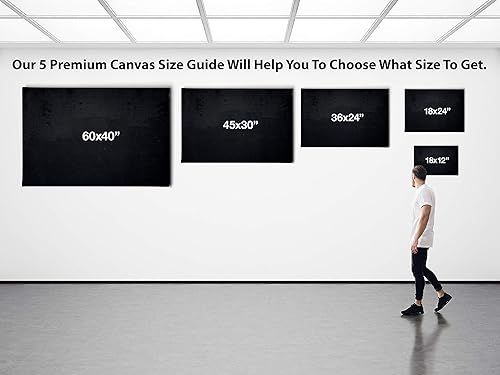 Miniatura 4 de Blaze Canvas Eduardo Kobra - Lienzo decorativo para pared con graffiti africano, decoración del hogar (36 x 24 pulgadas envuelto en galería)