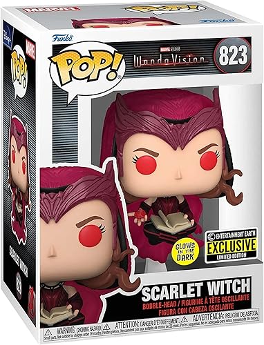 Miniatura 2 de Funko WandaVision Scarlet Glow-in-The-Dark Pop! Vinilo Estándar