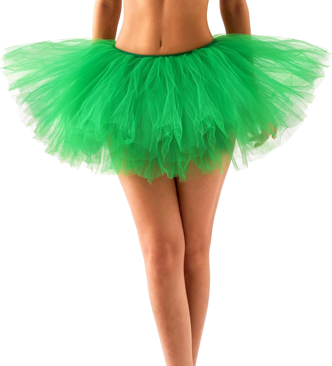 Spooktacular Creations Women Tutu Skirt Costume Adult Halloween Tutus for Halloween Costume Cosplay Party Green