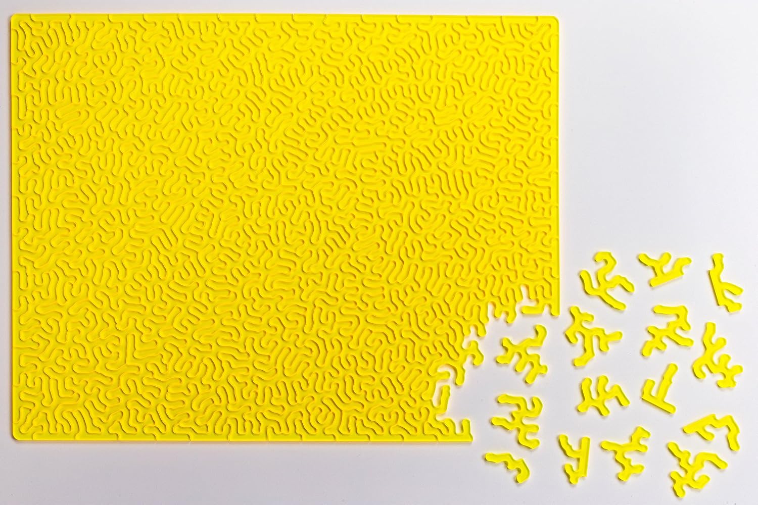 Impossible Summer - Unique Jigsaw Puzzle - Blue Transparent Acrylic 240 Pieces Non-Repeat Shape - Difficult Puzzle for Adults - Clear Hard Interest Puzzle by GEMTURT (Summer 240 Pieces)