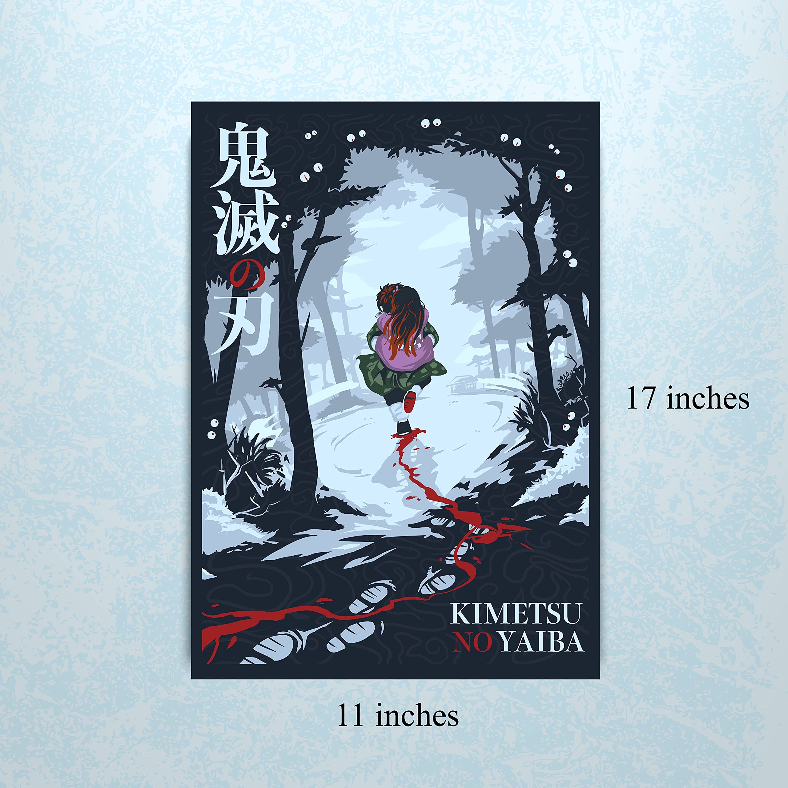 Demon Slayer Variety Poster Pack 8-Unique Designs Japanese Manga
