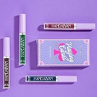 Vista 6 de Kit de maquillaje de lápiz labial líquido mate, de larga duración, impermeable, antiadherente, juego de brillo de labios mate, juego de maquillaje