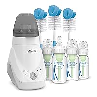 Vista 16 de Dr. Brown’s Deluxe Baby Bottle Warmer and Sterilizer For Bottles and Baby Food Jars with Anti-Colic Options+ Baby Bottles 4 oz Level 1 Slow Flow