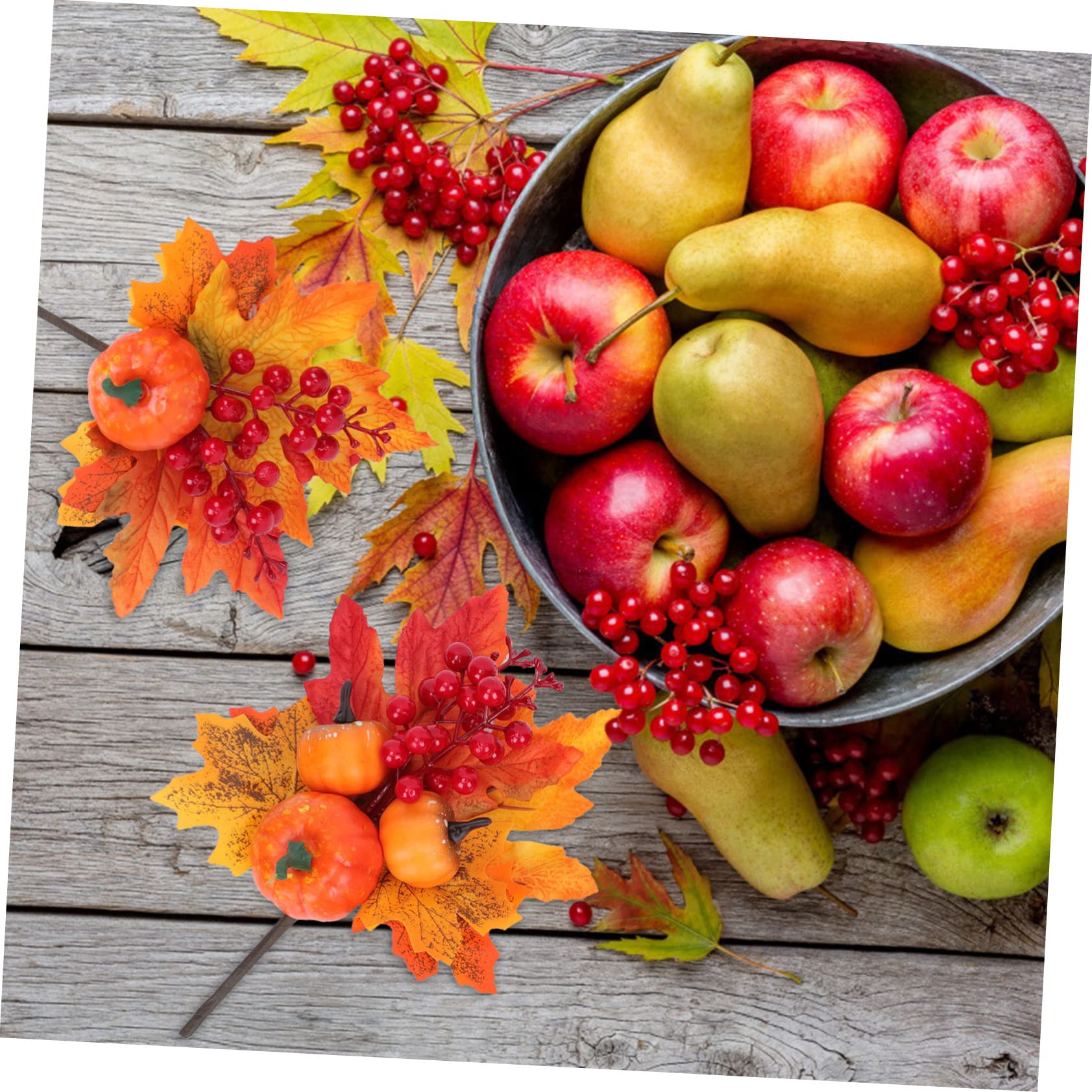 Cabilock 9stücke Künstliche Kürbis-Dekoration Für Zuhause Herbst Und Halloween-deko Für Innen Und Außeneinsatz Wetterfest Und Langlebig