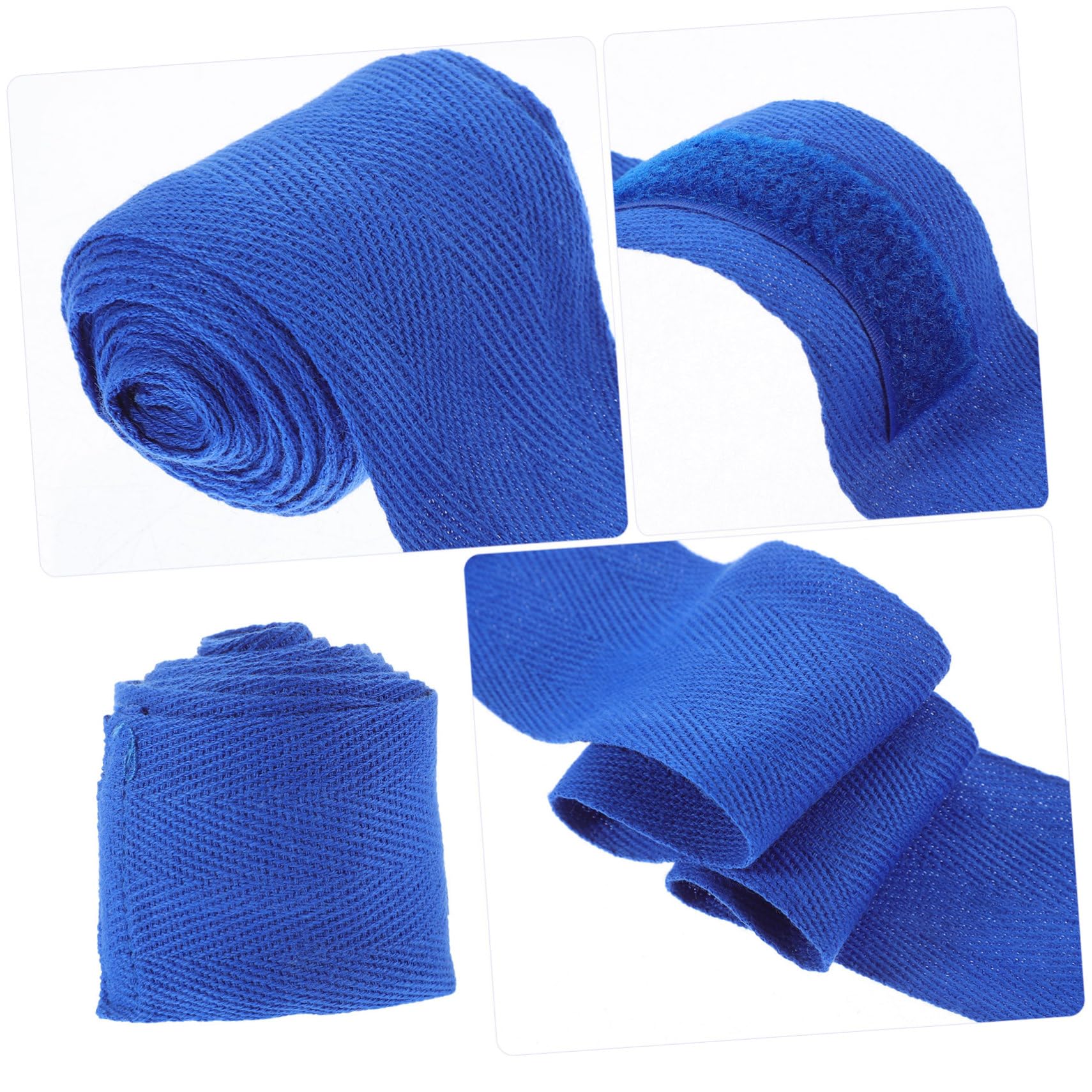 Hemoton 2Rolls Lightweight Boxing Hand Wraps for Wrist Support and Knuckle Protection Sweat Absorbing and Durable Straps for Boxing Kickboxing and Thai Training