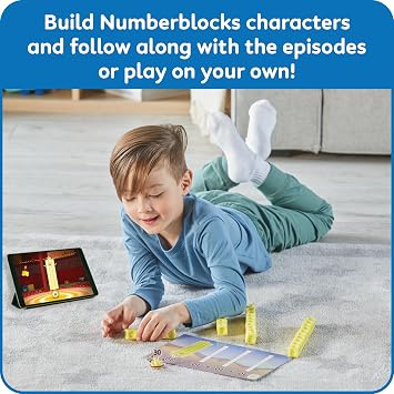 hand2mind MathLink Cubes Numberblocks 21-30 مجموعة الأنشطة، 20 أنشطة تعليمية لمرحلة ما قبل المدرسة، كتل العد، مكعبات الربط، ألعاب تعليمية للأطفال، ألعاب الأرقام، رياض الأطفال التلاعب بالرياضيات