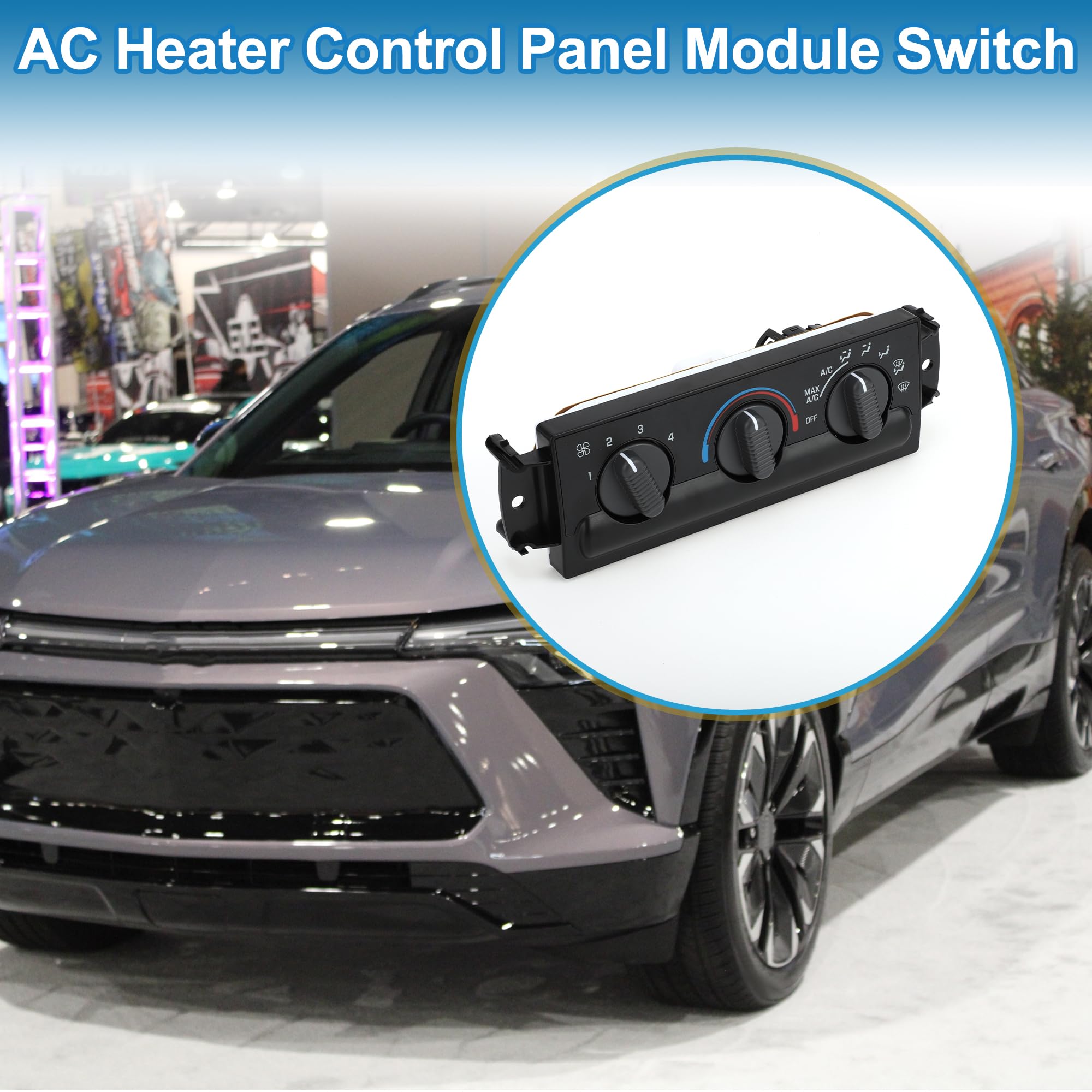 AC Heater Climate Control Module For 1998-05 GMC Jimmy Chevrolet - View #3