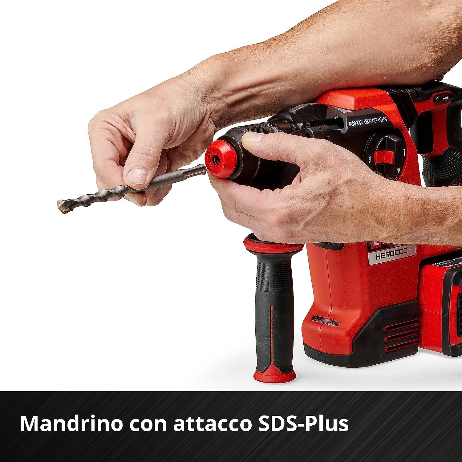 Einhell Tassellatore a batterie Herocco 36/28 Power X-Change (Twin-Pack, foratura/tassellatura/scalpellatura con/senza fissaggio, 3.2 J, senza spazzole, SDS plus, senza batteria/caricabatterie)