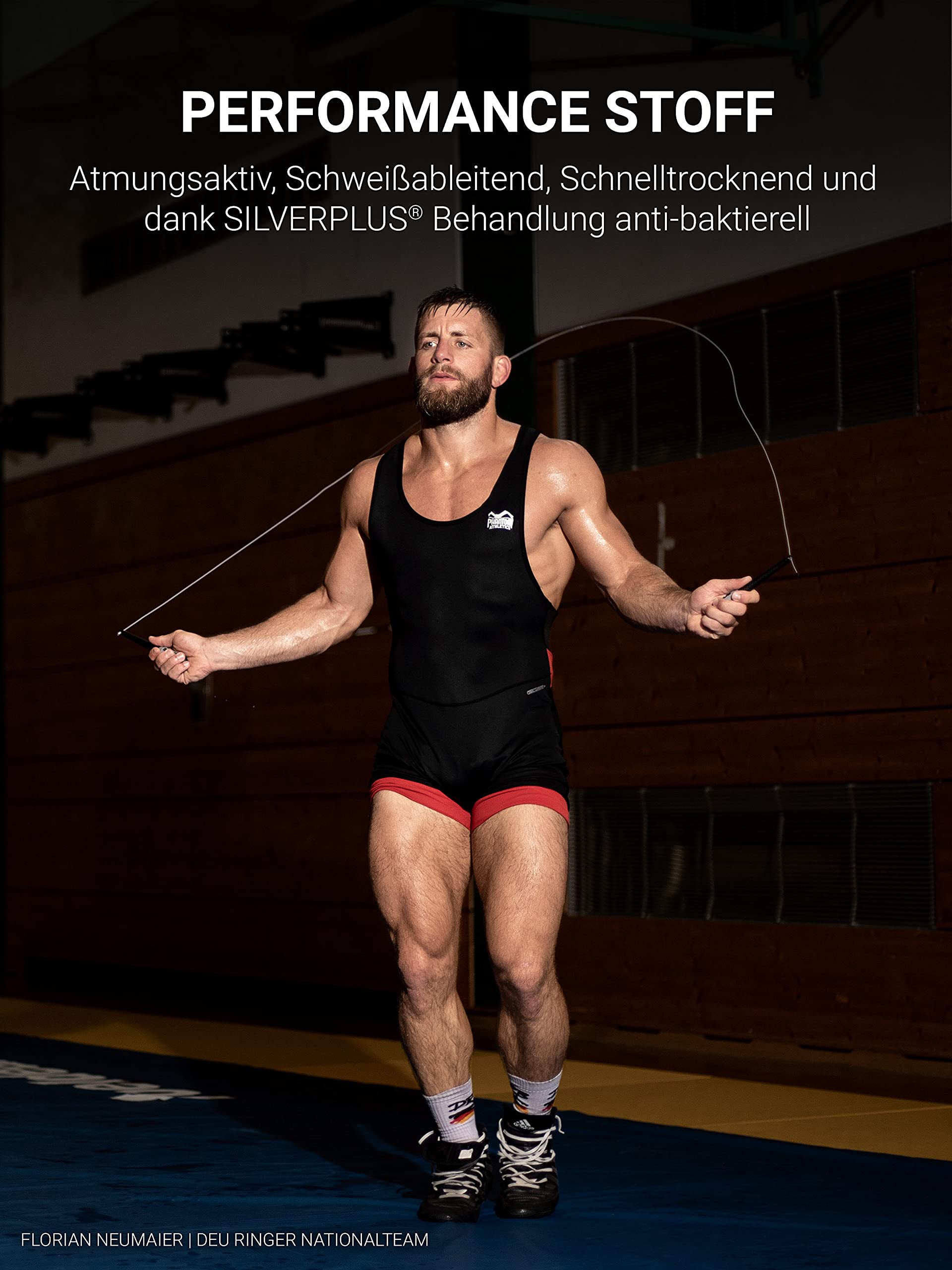 Phantom Athletics Maglia ad anello Storm – wrestling da uomo