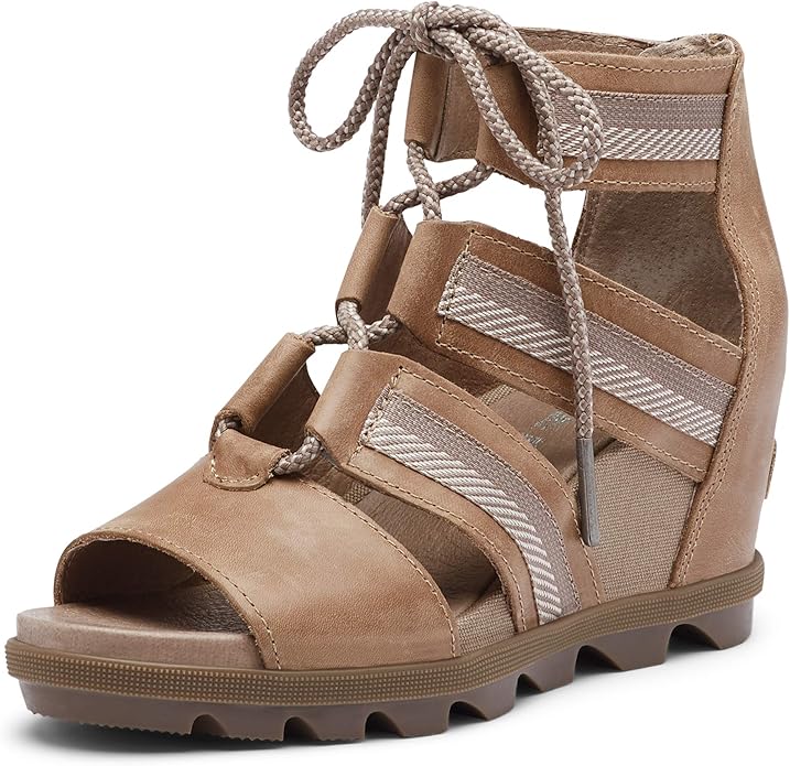 Sorel Women's Joanie II Lace Wedge Sandals Platforms