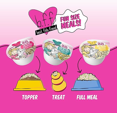 Miniatura 8 de Weruva BFF Best Fido Friend - Paquete variado de comidas de tamaño divertido tazas de comida húmeda natural para perros