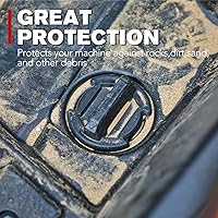 Vista 4 de 4 tapas de cubo de rueda y 2 tapones de drenaje de piso para Polaris RZR, cubierta de tapa central A & UTV PRO para accesorios Polaris RZR XP 1000