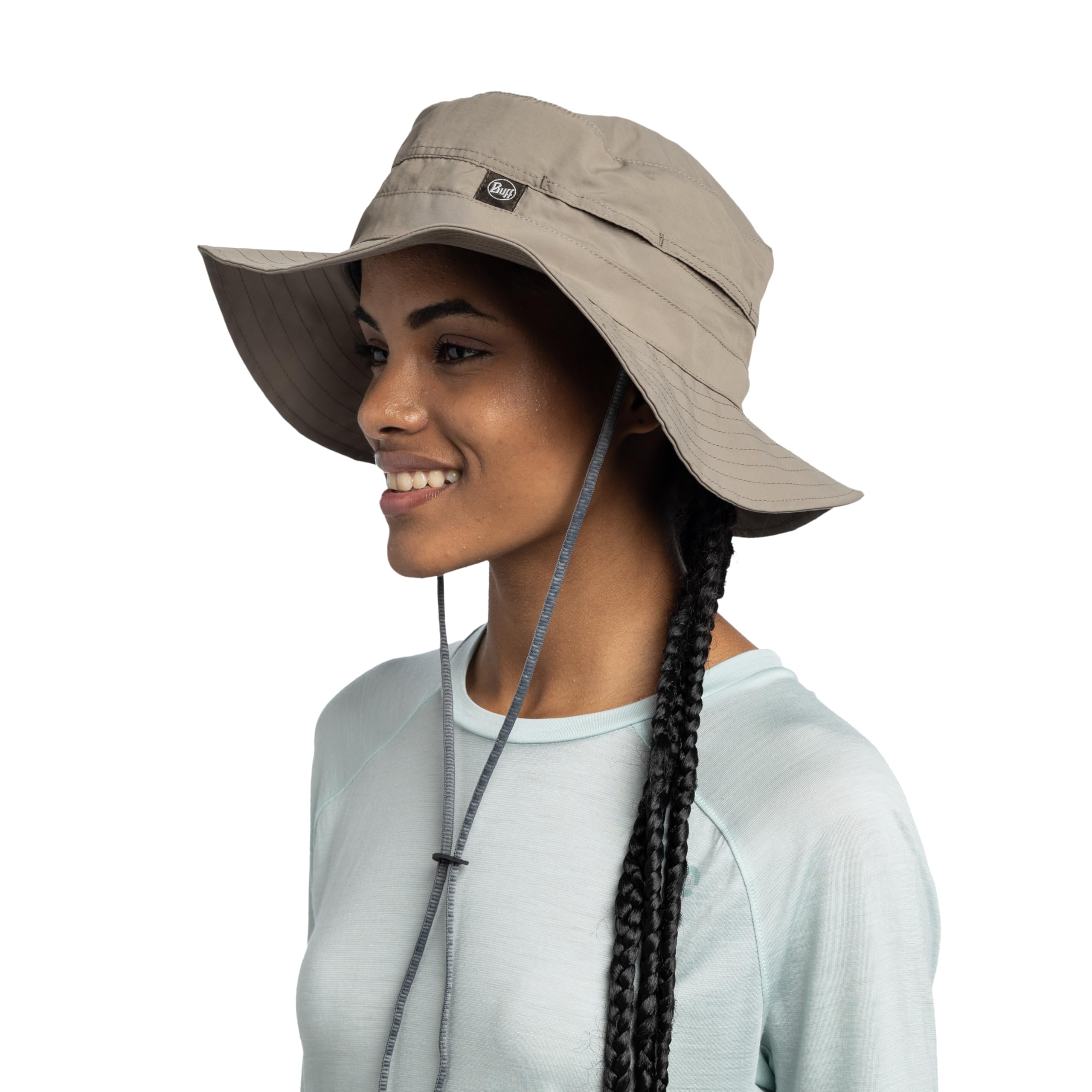 Buff®| Gorra Explore Booney Hombre Mujer Adulto Ajustable, Comoda, Proteccion UPF50, Aire Libre, Explorar, Elastica, Aventura, S/M, Verde