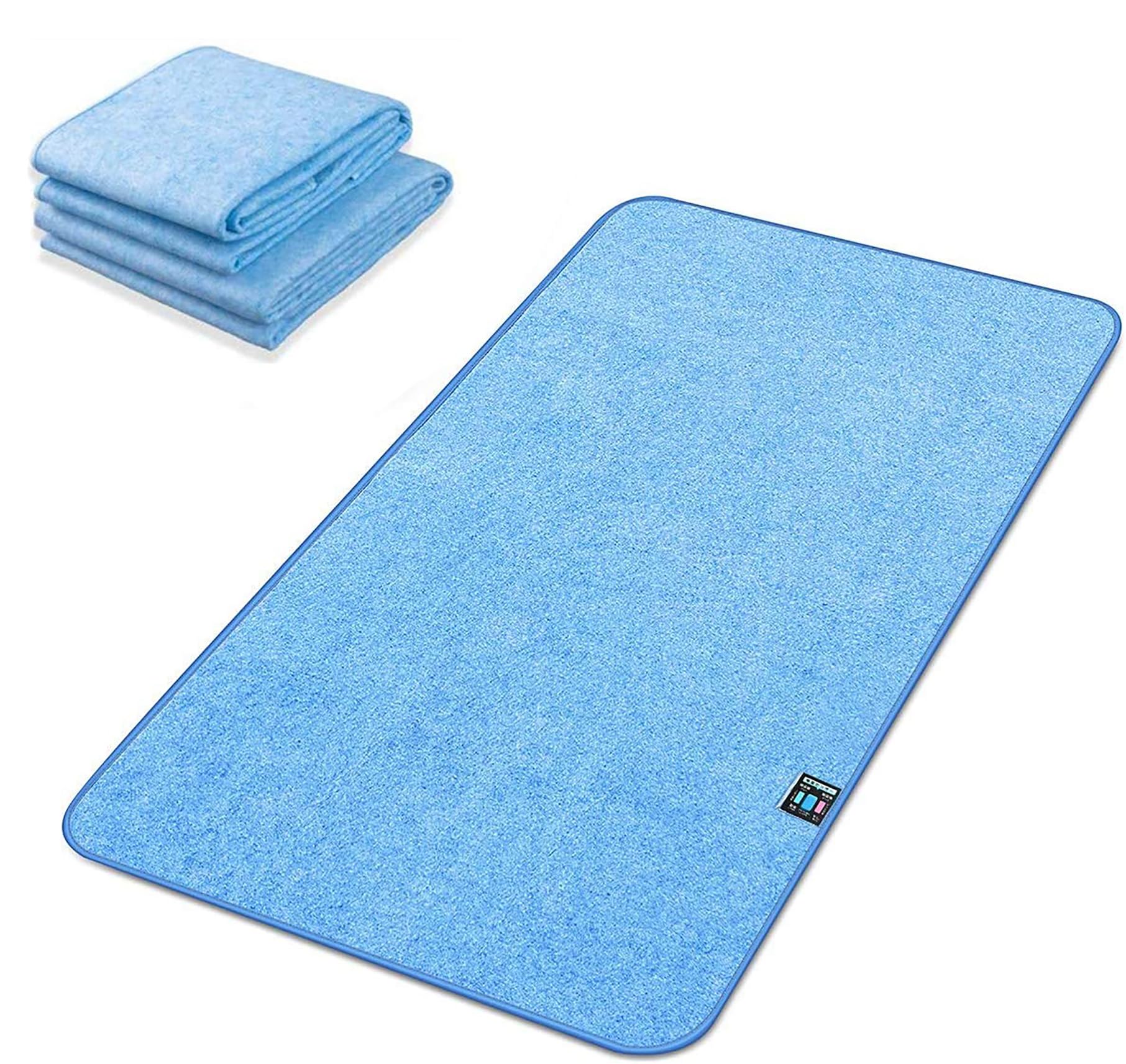 Dehumidification Sheet, Bedding Dehumidification Mat, Binchotan, Silica Gel Included, Washable, Moisture Absorption Sheet with Moisture Absorption Sensor - Cotton Dream, Dust Mite, Mildew Resistant-image-10