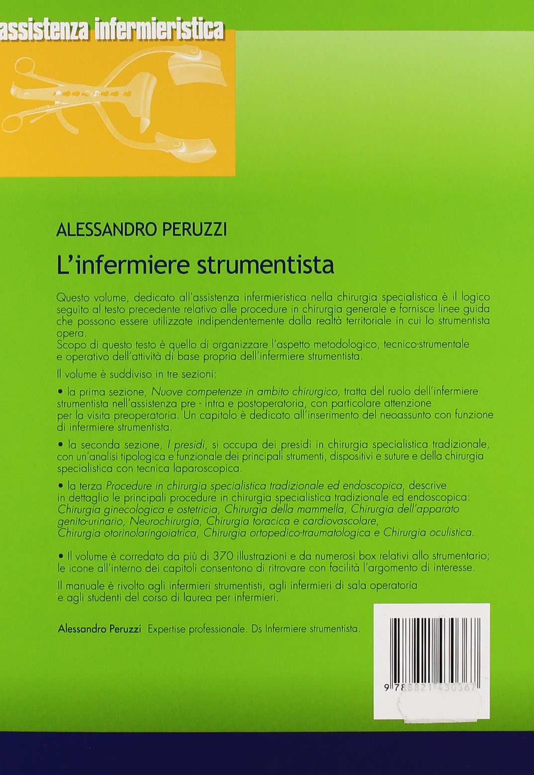 L'infermiere strumentista. Procedure in chirurgia specialistica