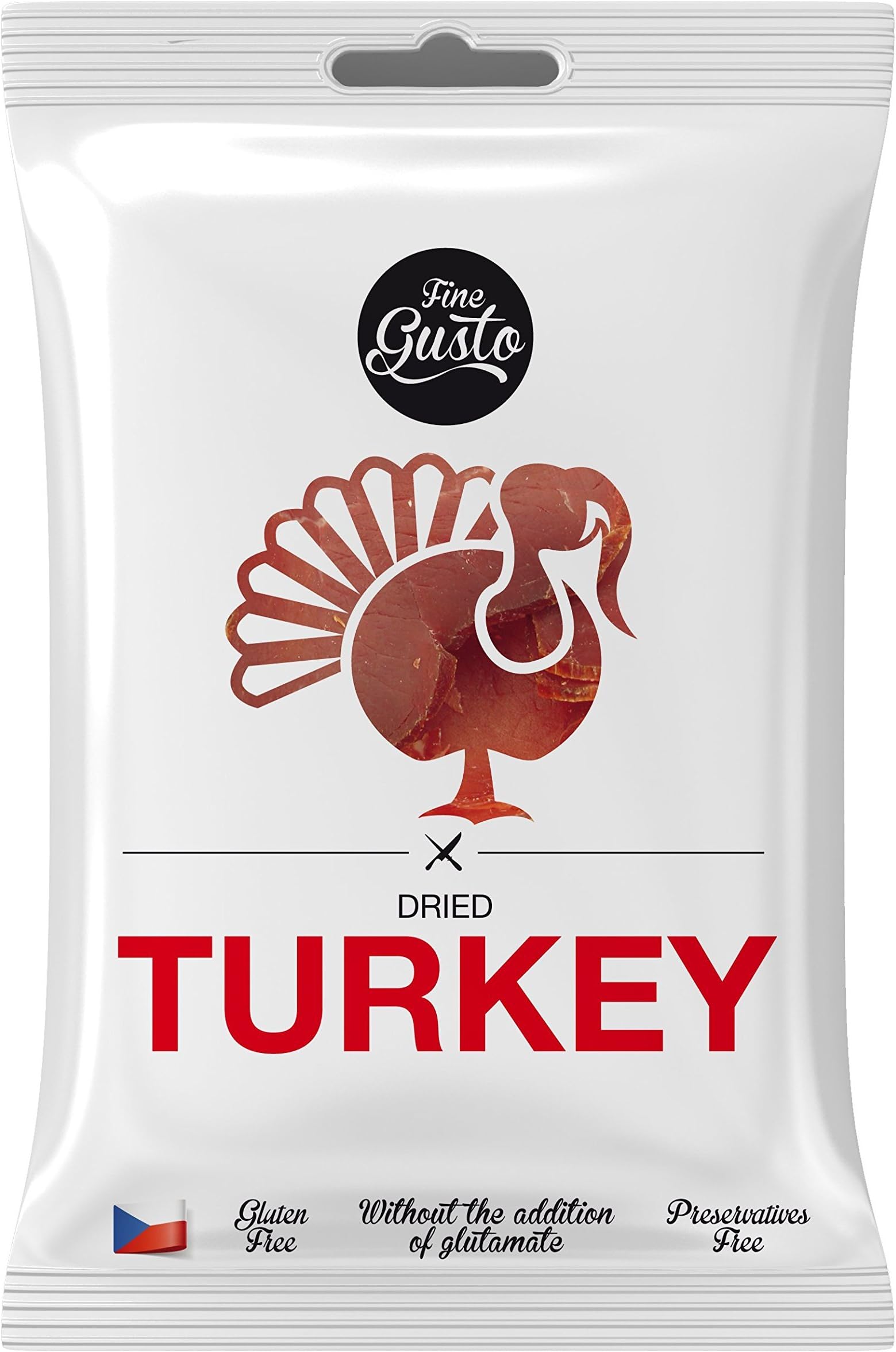 Fine Gusto Jerky Turkey Originall, 2 Pack (2 x 100 g)…