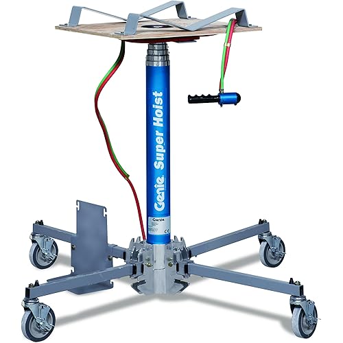 Genie Hoist, GH-5.6, Portable Lift, 250 lbs Load Capacity, Lift Height 18' (CO2 Tank Sold Separately)