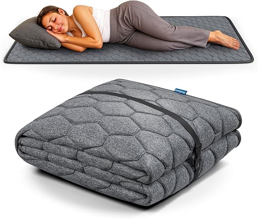 ComfyHug Premium Foldable Mattress for Floor – Lightweight Cotton Foam Mattress for Home, Guests & Camping | Portable, Sli...