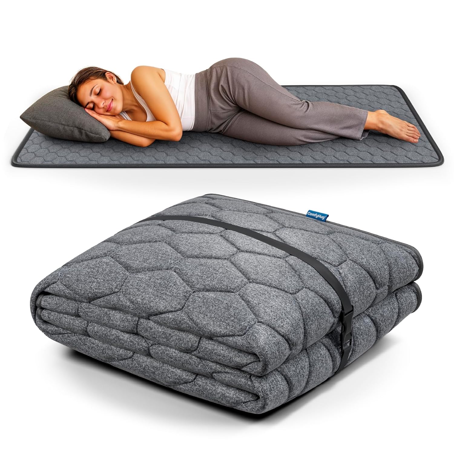 ComfyHug Premium Foldable Mattress for Floor – Lightweight Cotton Foam Mattress for Home, Guests & Camping | Portable, Sli... - Review, Price and Buying Guide